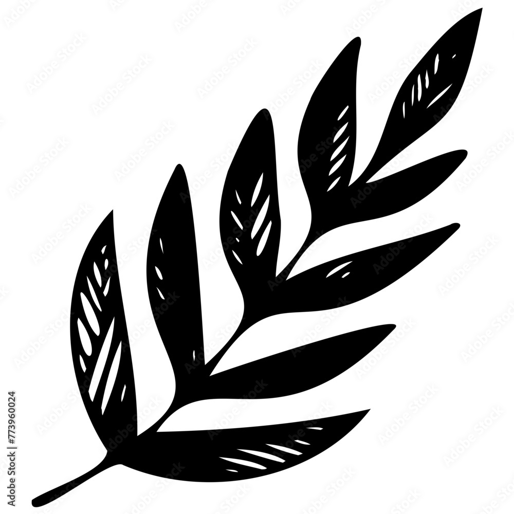 Hand drawn leaves line linear black strock Symbol visual illustration Botanical drawing. Minimal plant logo, meadow greenery, leaf and blooming flower abstract sketch element collection, linear rustic Hand drawn leaves line linear black strock Symbol visual illustration Botanical drawing. Minimal plant logo, meadow greenery, leaf and blooming flower abstract sketch element collection, linear rustic