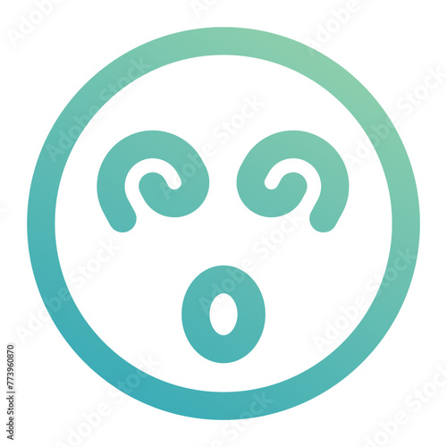 dizzy icon for illustration
