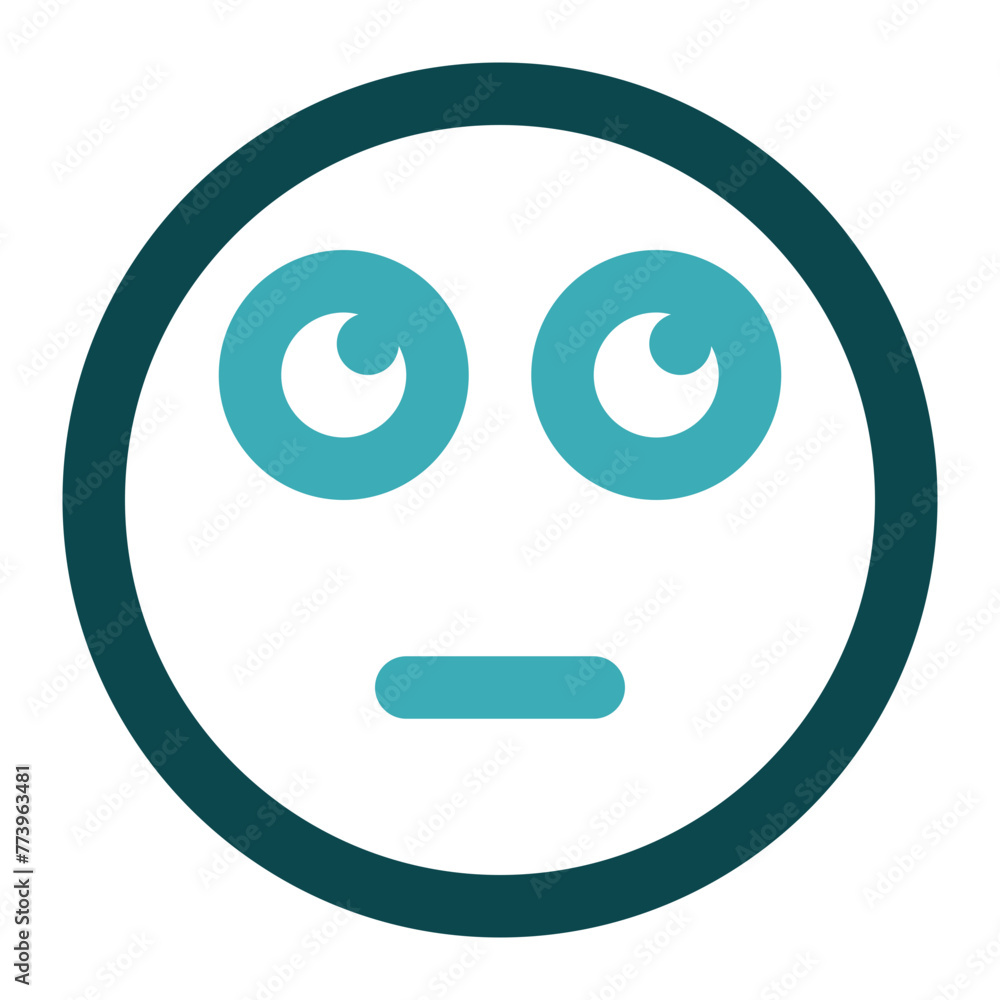 bored icon for illustration