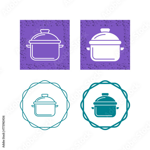 Cooking Pot Vector Icon