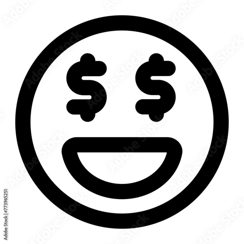 greed icon for illustration