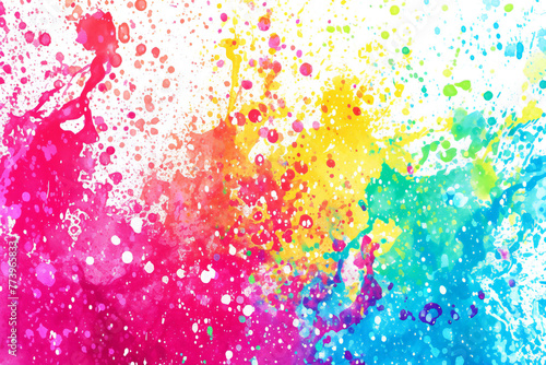Colorful splash background 
