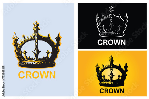 Crown ilustration logo