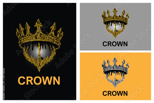 Crown ilustration logo