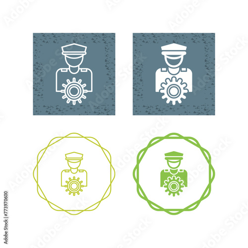 Captain Vector Icon
