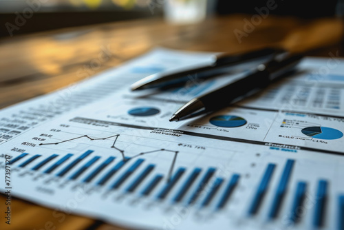 Financial graphs, analysis data, isolated presentation, studio lighting, minimalist style.Financial graphs, analysis data, isolated presentation, studio lighting, minimalist style.