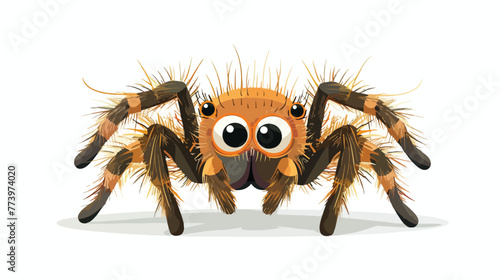 Cute spider cartoon vector illustration graphics art f © Blue