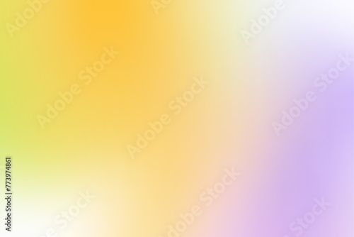 Trendy Yellow and Purple Gradient Wave Background