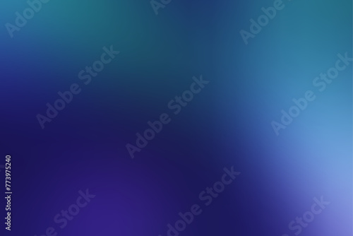 Colorful abstract background with green blue and purple gradient waves and rough texture