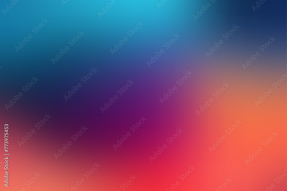 Blurry Colorful Background with Soft Blur Effect - obrazy, fototapety, plakaty 