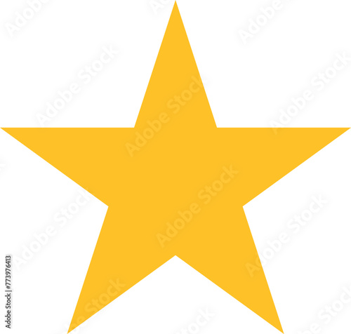 star single isolated icon design