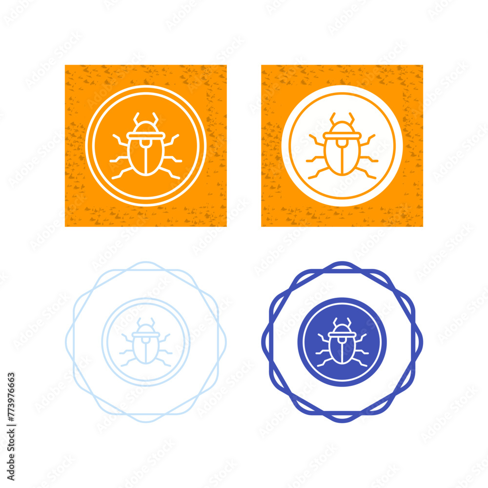 Bug Vector Icon Bug Vector Icon