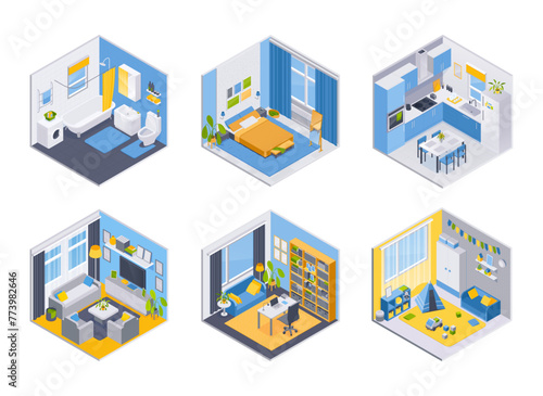 isometric room original set