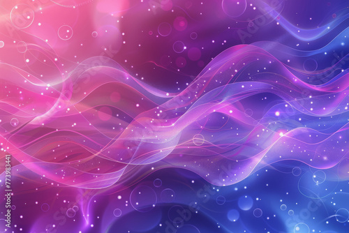 purple and pink gradient background with bokeh lights, light effects, in the style of digital art photo