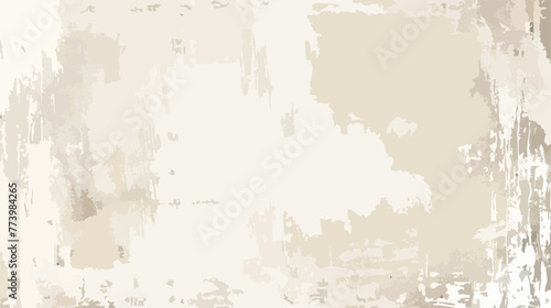 Light beige grunge texture flat vector isolated on white