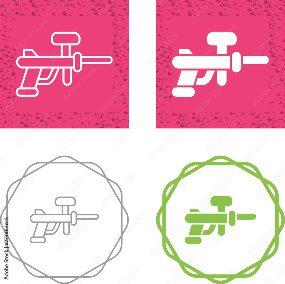 Paintball Vector Icon Paintball Vector Icon