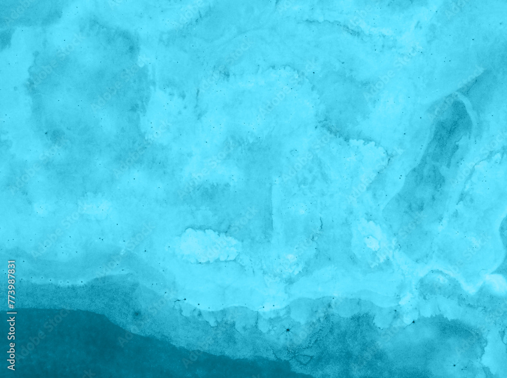 Lagoon Blue Abstract Creative Background Design