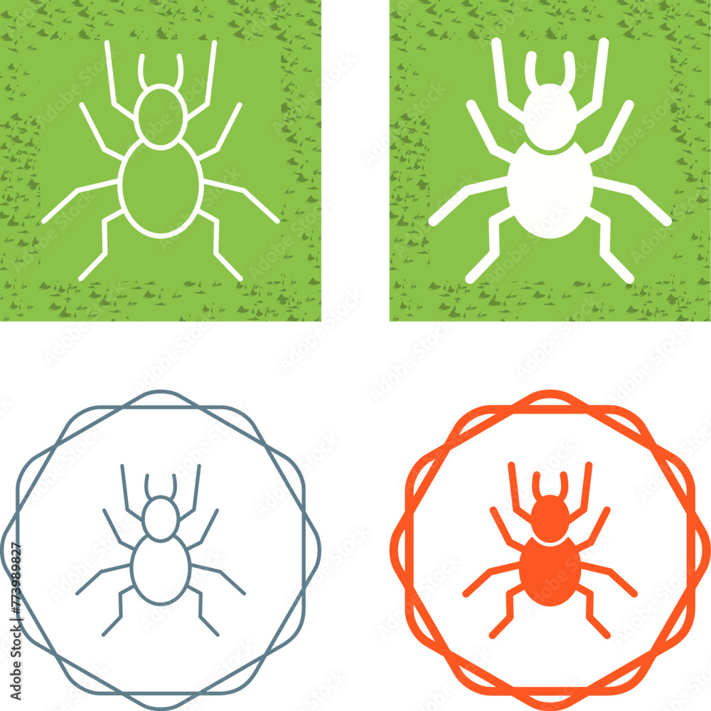 Spider Vector Icon Spider Vector Icon