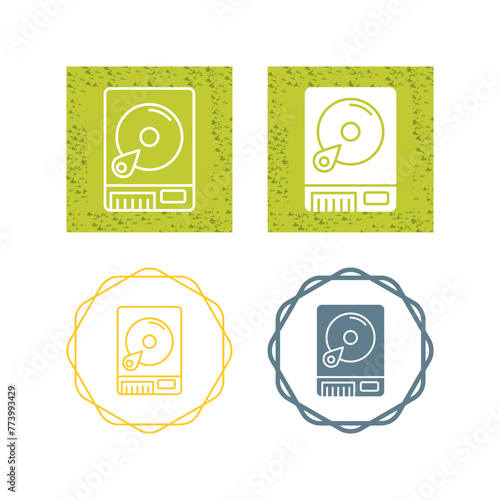 Harddrive Vector Icon