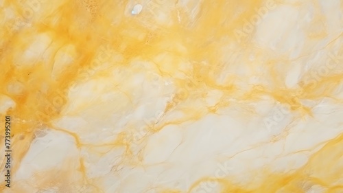Yellow Marble Essence in Abstract Art 