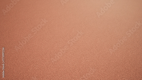 Concept or conceptual solid brown background of rubber flooring texture floor as a modern pattern layout. A 3d illustration metaphor for construction, architecture, urban and interior design photo