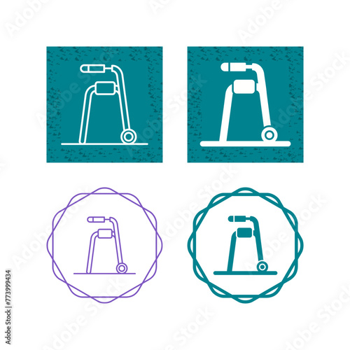 Walker Vector Icon