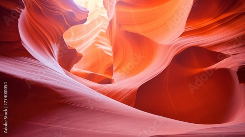 The image is of a canyon with a red hue
