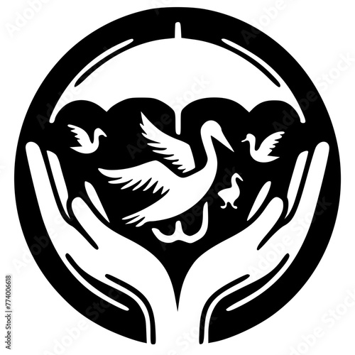 eagle tattoo vector