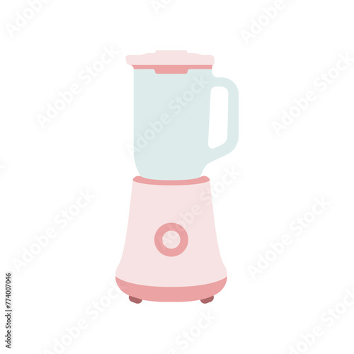 Blender vector icon. Kitchen blender logo vector. Blender color icon. Mixer simple colors concept icon. Cocktails and mousses concept vector. Vector illustration.