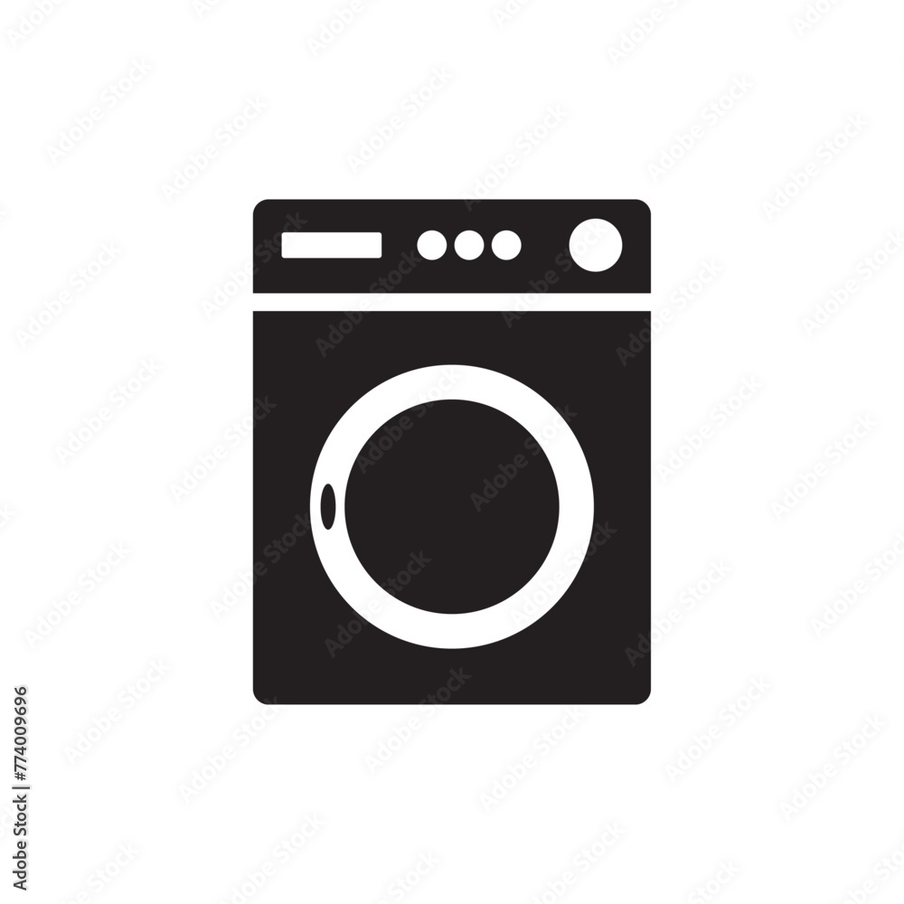 washing machine icon , machine icon