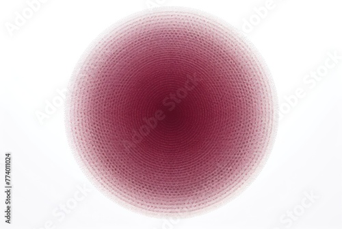 Maroon thin barely noticeable circle background pattern isolated on white background gritty halftone 