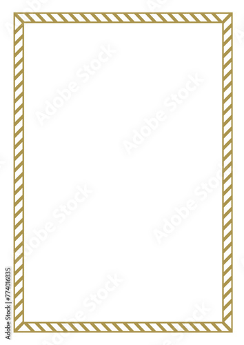 Vector frame for your text, photos or invitations, Frame blank. Elegant frame for certificate, diploma, voucher. vector frame for invitation, congratulation
