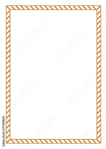 Vector frame for your text, photos or invitations, Frame blank. Elegant frame for certificate, diploma, voucher. vector frame for invitation, congratulation