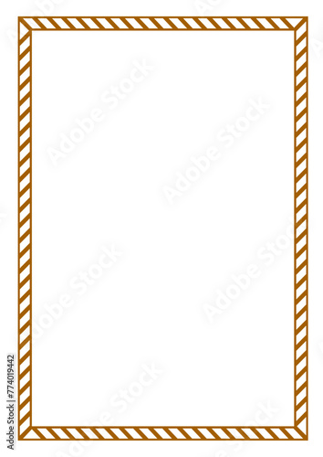 Vector frame for your text, photos or invitations, Frame blank. Elegant frame for certificate, diploma, voucher. vector frame for invitation, congratulation
