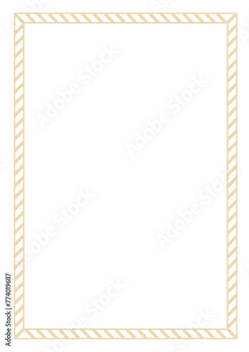 Vector frame for your text, photos or invitations, Frame blank. Elegant frame for certificate, diploma, voucher. vector frame for invitation, congratulation