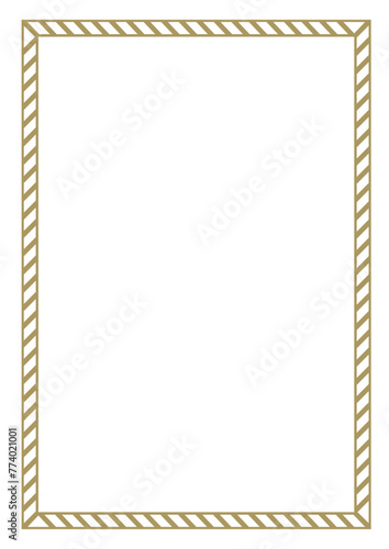 Vector frame for your text, photos or invitations, Frame blank. Elegant frame for certificate, diploma, voucher. vector frame for invitation, congratulation