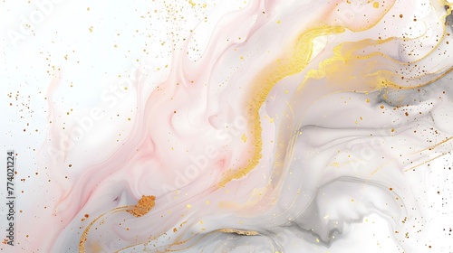 solid white background with coco swirls