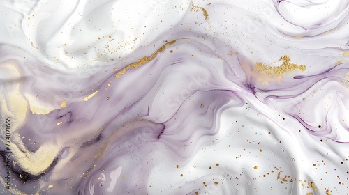 solid white background with concrete swirls