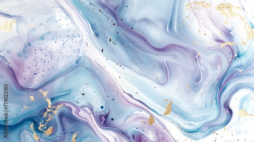 solid white background with cyan swirls