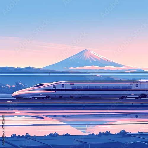 Experience the Unrivaled Speed and Elegance of Japan s Famous Shinkansen Train with Stunning Photographs That Capture its Majesty