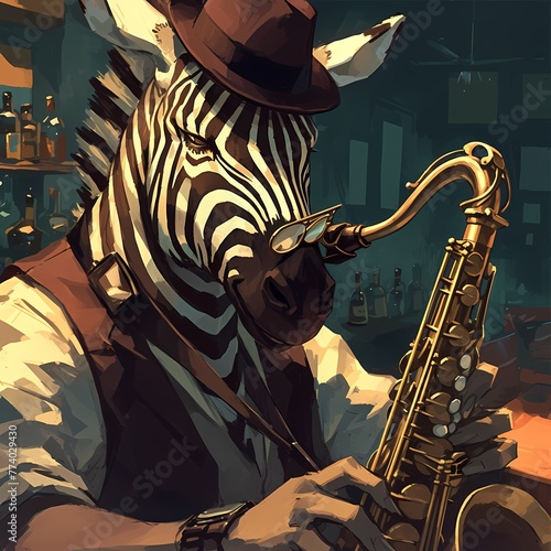 Explore the World of Zebra's Jazz - An Unforgettable Stock Image Experience