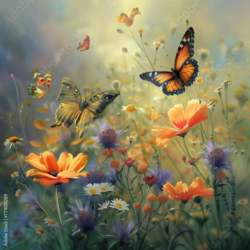 butterfly on flower © Стас Пииримяги