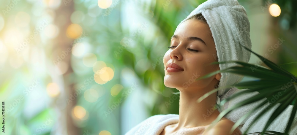 Portrait of a beautiful young woman with perfectly smooth skin. Natural beauty, spa beauty, cosmetics, skin care and plastic beauty concepts
Portrait of a beautiful young woman with perfectly smooth skin. Natural beauty, spa beauty, cosmetics, skin care and plastic beauty concepts