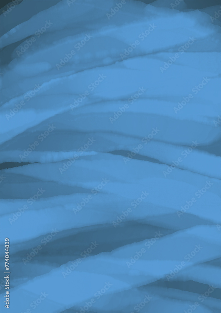 Obraz premium 青の波のようなテクスチャ