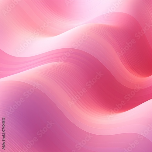 Pink gradient wave pattern background with noise texture and soft surface gritty halftone art 