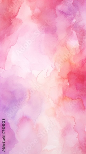 Pink light watercolor abstract background 
