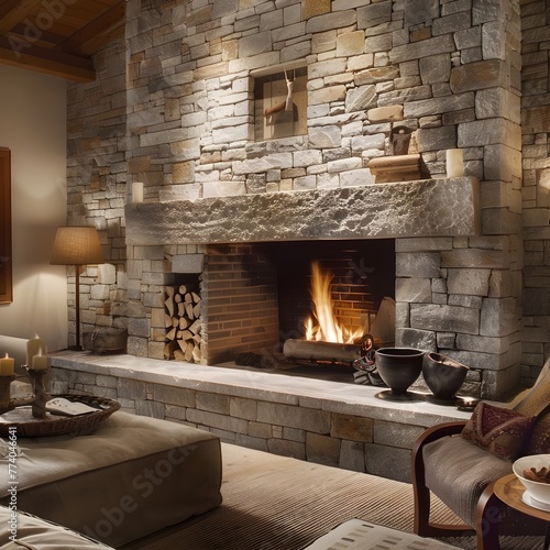 Create Cozy Ambiance  Fireplace and Interior Design Ideas for Warmth and Comfort at Home