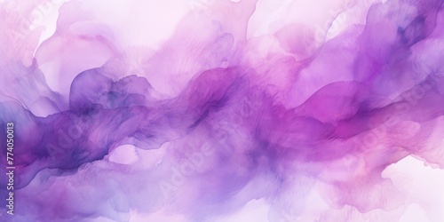 Purple watercolor abstract background