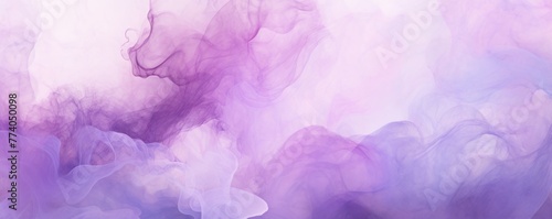 Purple watercolor abstract background © Lenhard
