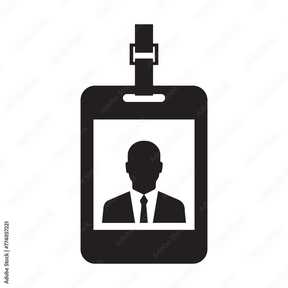 Name id card and photo icon vector design. Name id card and photo icon vector design.